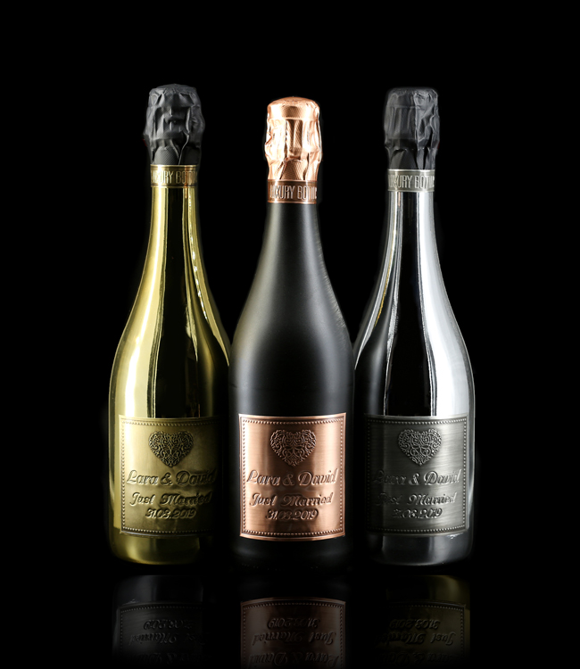 LuxuryBottle GmbH - Give Away Flaschen - eigene persönliche Gravur