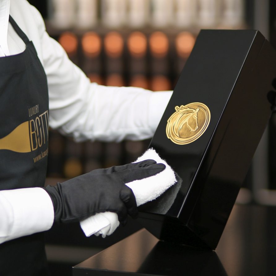 Luxury Bottle GmbH - Give Away Flaschen - Verpackung